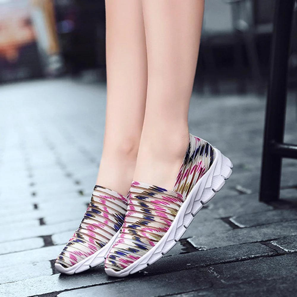 Breathable Hollow Mesh Sneakers - Image 5