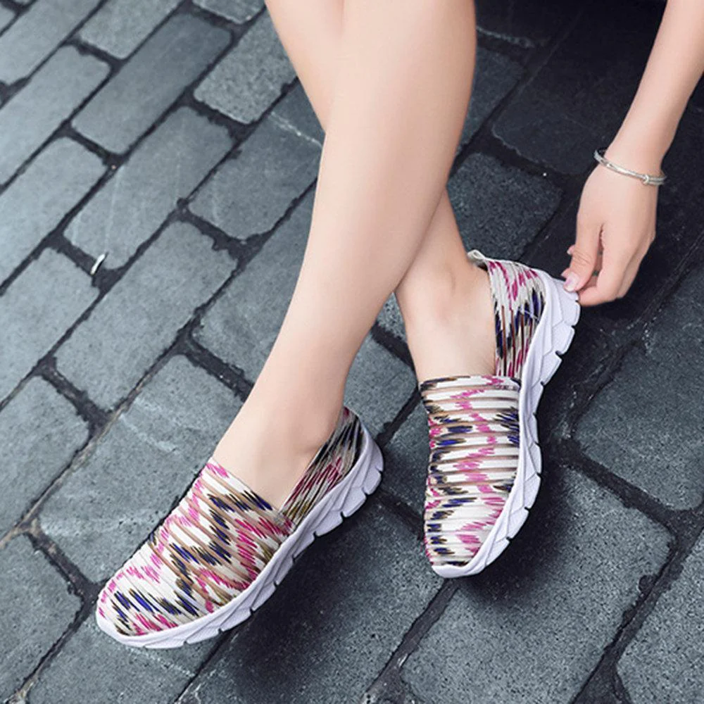 Breathable Hollow Mesh Sneakers - Image 9