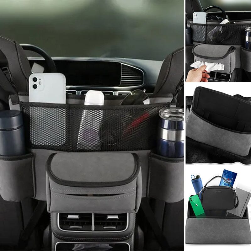 Car Large Capacity Pu Storage Bag - Image 2