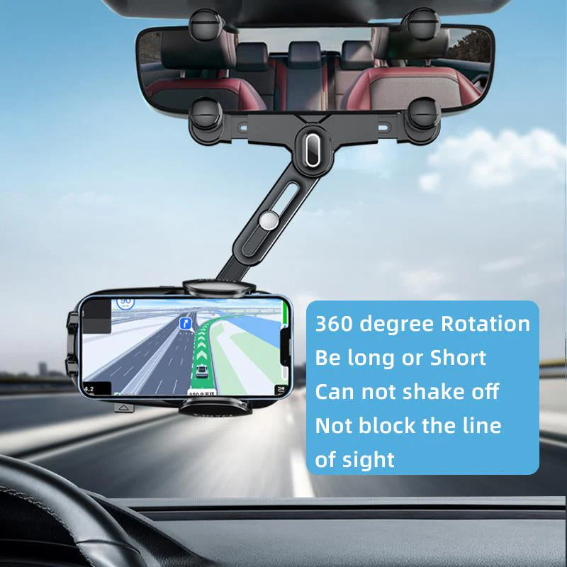 Car rearview mirror mobile phone holder - Image 6