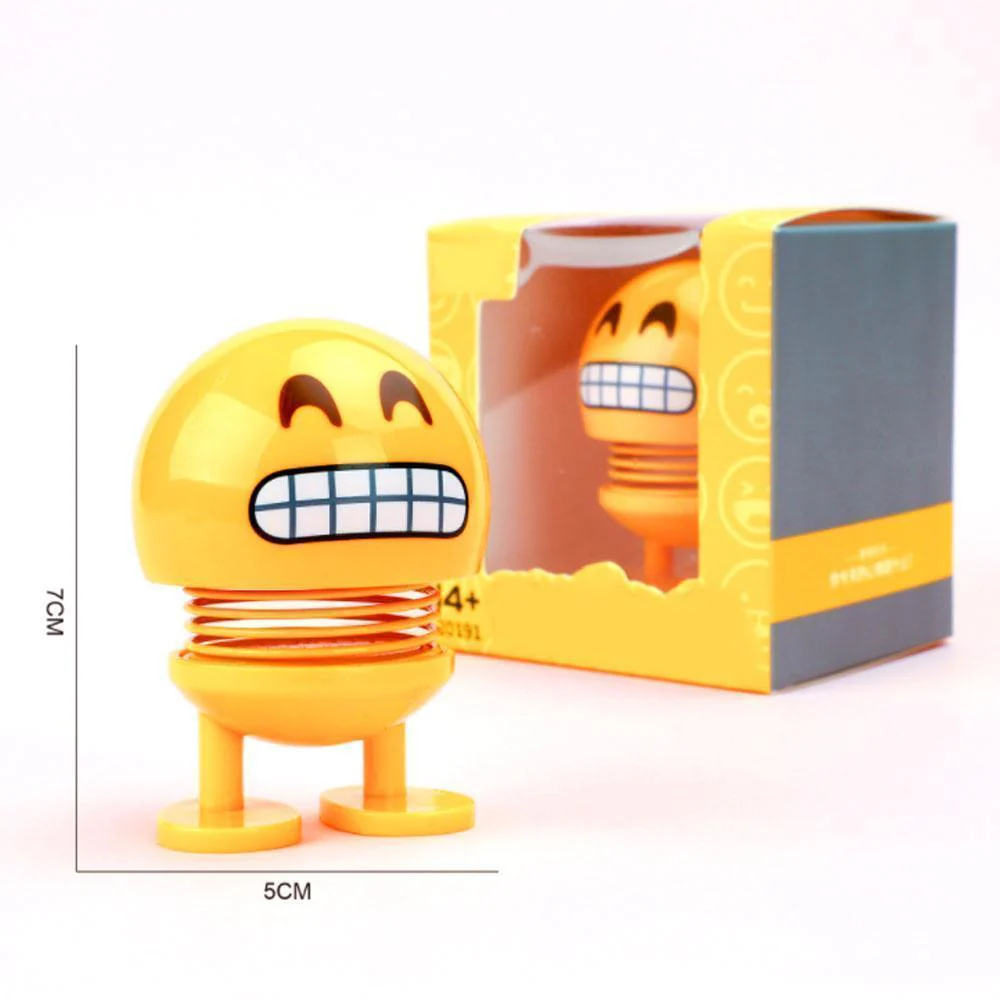 Car Shaking Head Emoji Doll Toys - Image 7