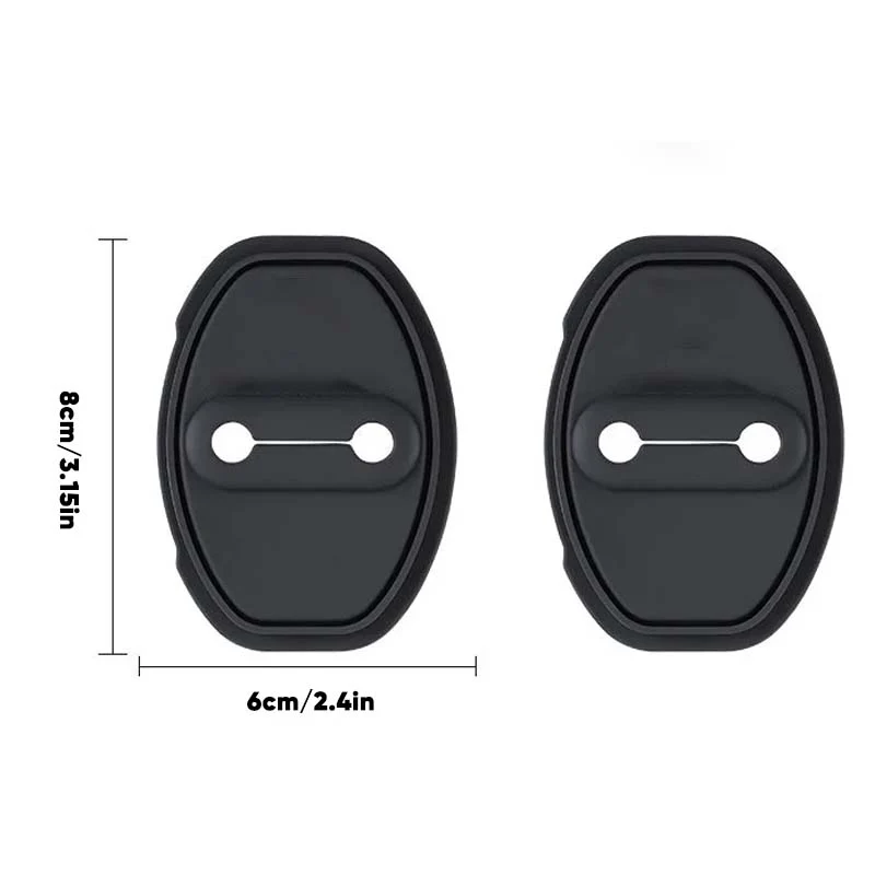 Car Silicone Door Latch Protective Cover(4PCS) - Image 17