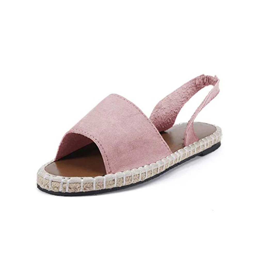 Casual Beach Peep Toe Sandals - Image 5