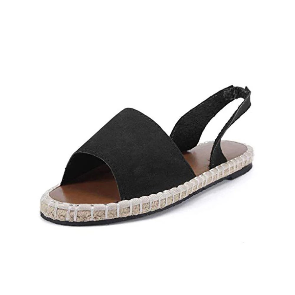 Casual Beach Peep Toe Sandals - Image 7