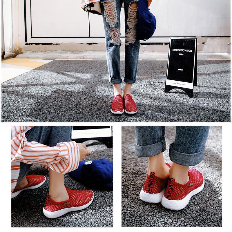 Casual Fashion Hollow Sneakers - Image 8