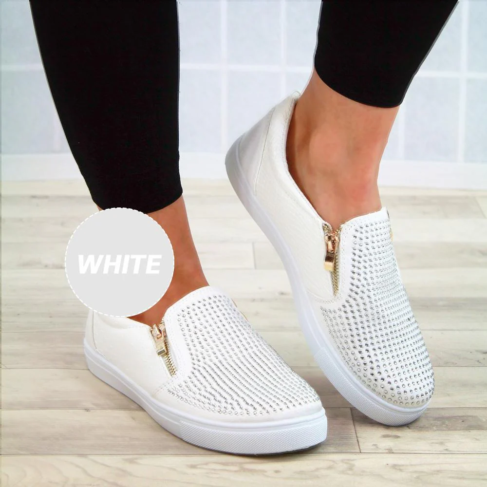 Casual Hollow Slip-on Flat Loafers - Image 3
