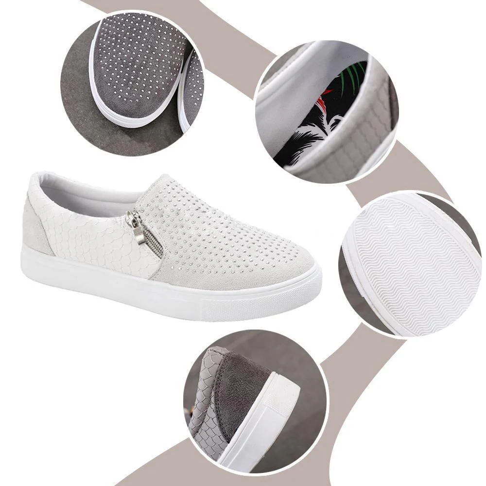 Casual Hollow Slip-on Flat Loafers - Image 5