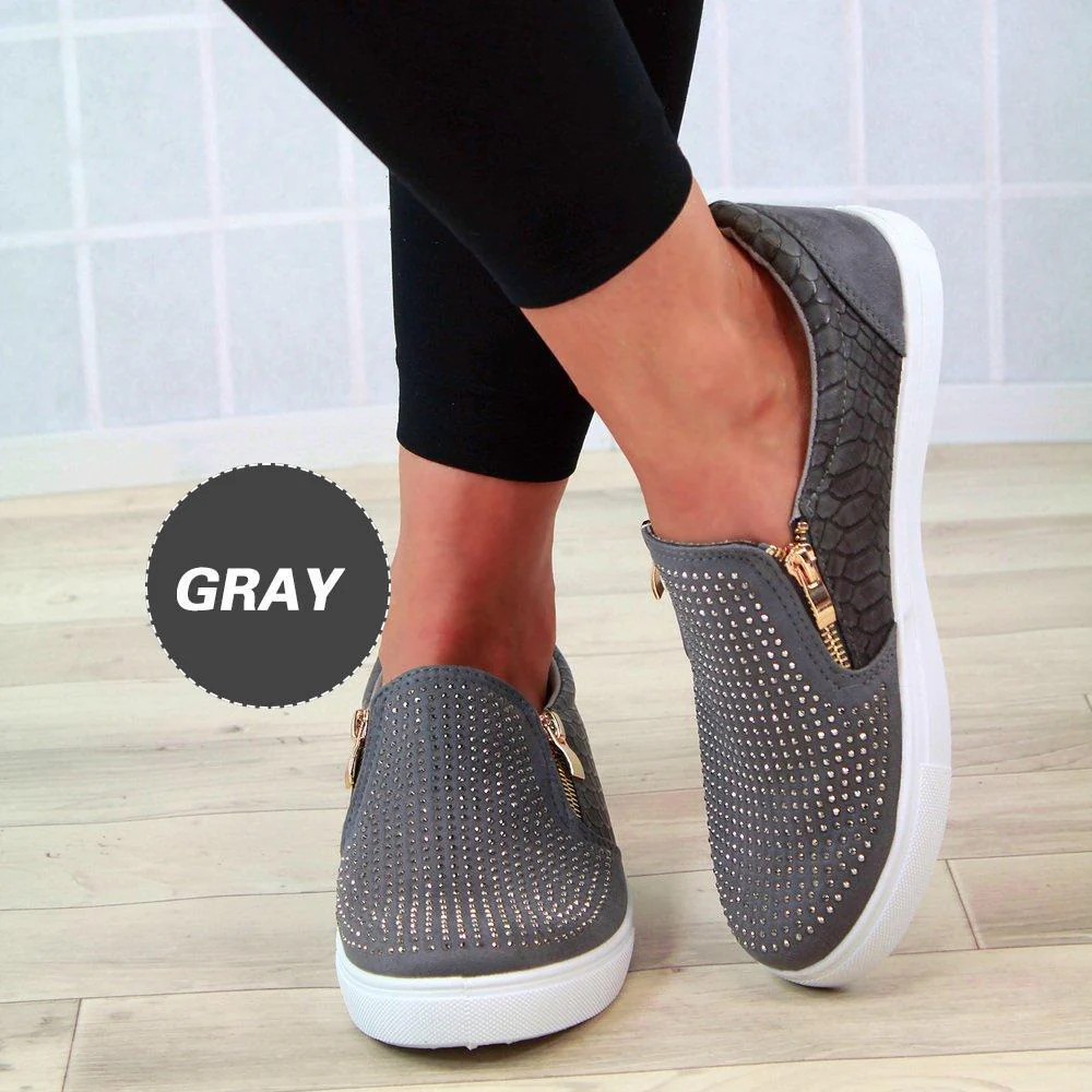 Casual Hollow Slip-on Flat Loafers - Image 7