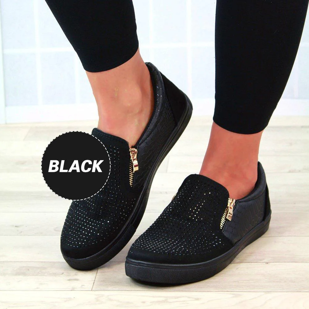 Casual Hollow Slip-on Flat Loafers - Image 8