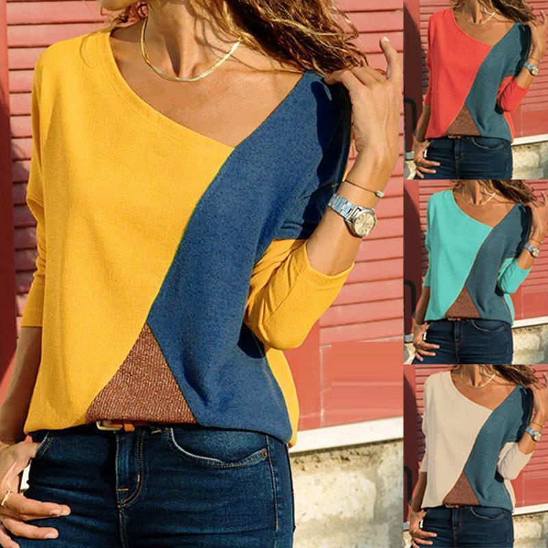 Casual Lady Long-sleeved T-shirt - Image 2