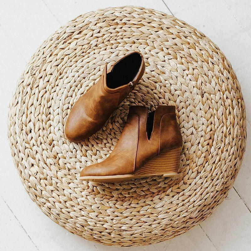 Casual Wedged Boots - Image 5