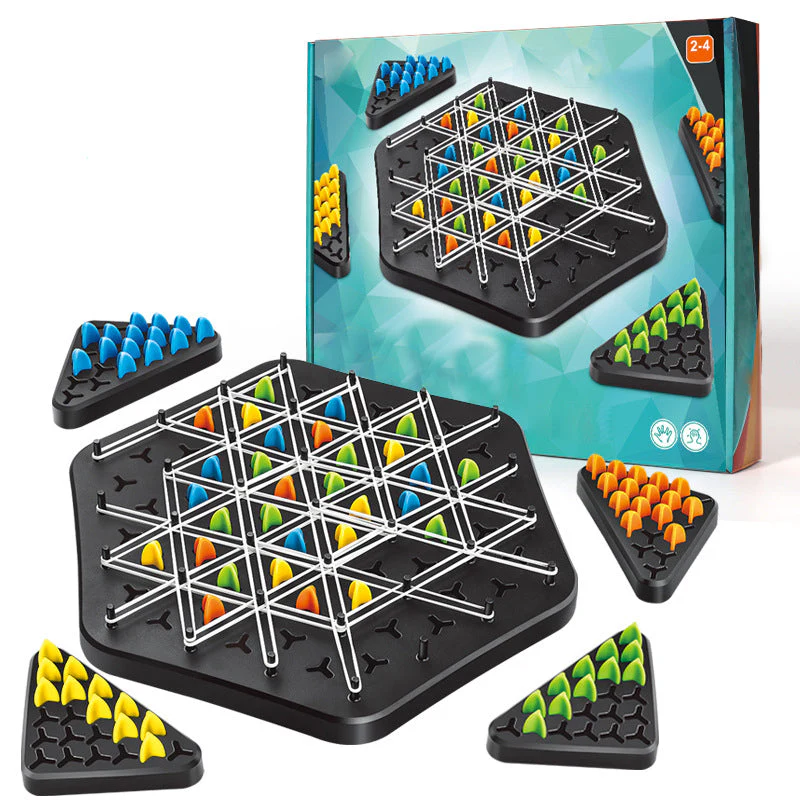 Chain Triangle Chess Game, 2 to 4 Players - Image 3