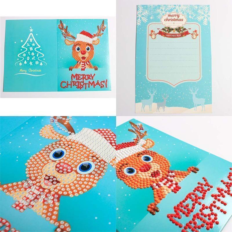 Christmas Card Diamond Picture, Set of 8 Patterns - Image 5