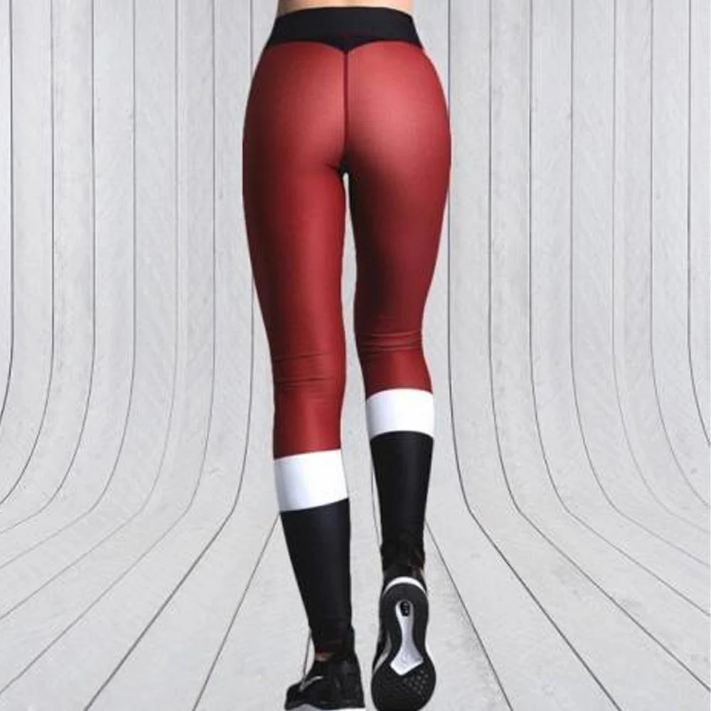 Christmas striped print pants - Image 7