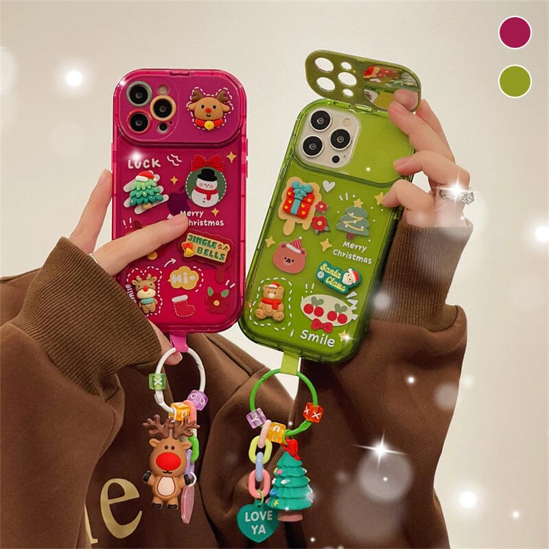 Christmas Tree Pendant iPhone Cover with Mirror - Image 12