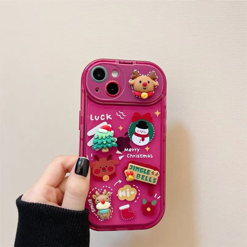 Christmas Tree Pendant iPhone Cover with Mirror - Image 14