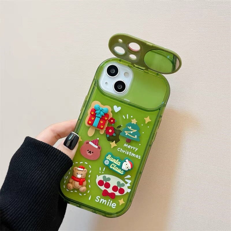 Christmas Tree Pendant iPhone Cover with Mirror - Image 17