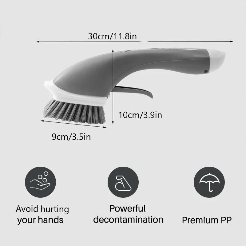 Cleaning Brush with Long Handle - Image 7