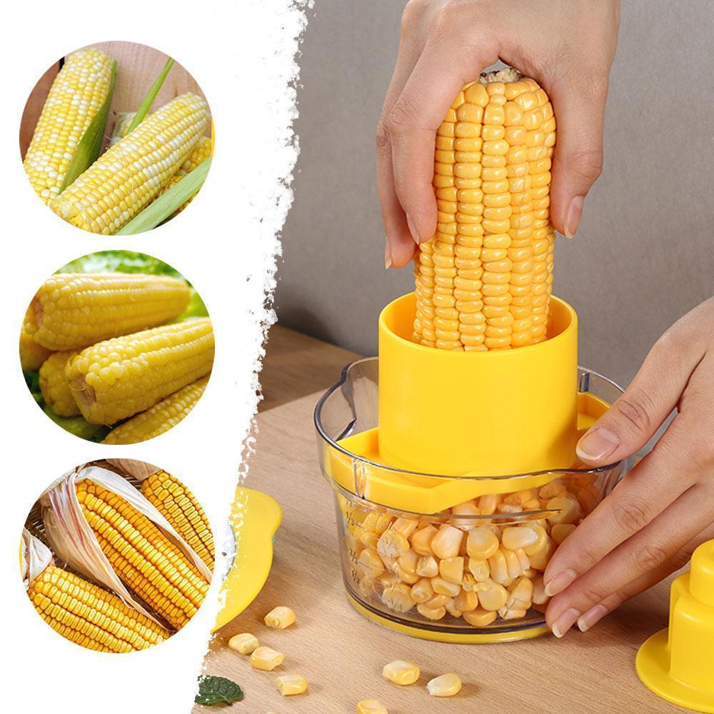 Cob Corn Stripper With Built-In Measuring Cup And Grater - Image 11