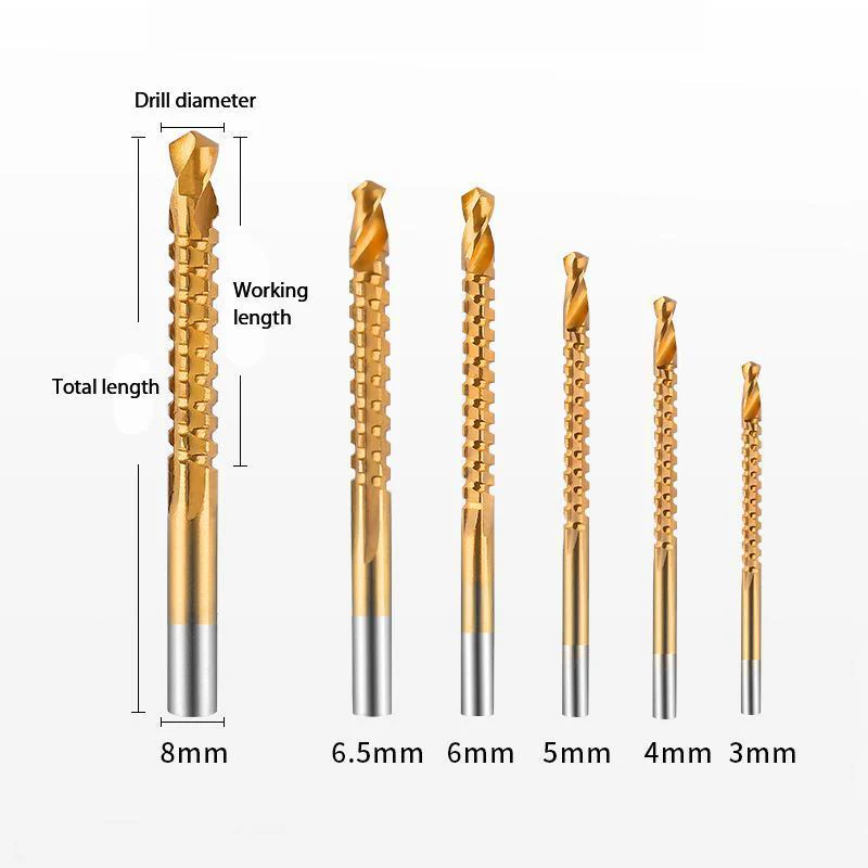 Cobalt Drill Bit Set (6 PCs) - Image 4