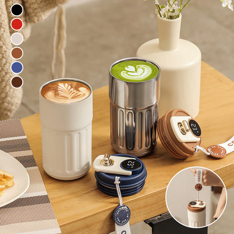 Coffee Thermos With Temperature Indicator - Image 2