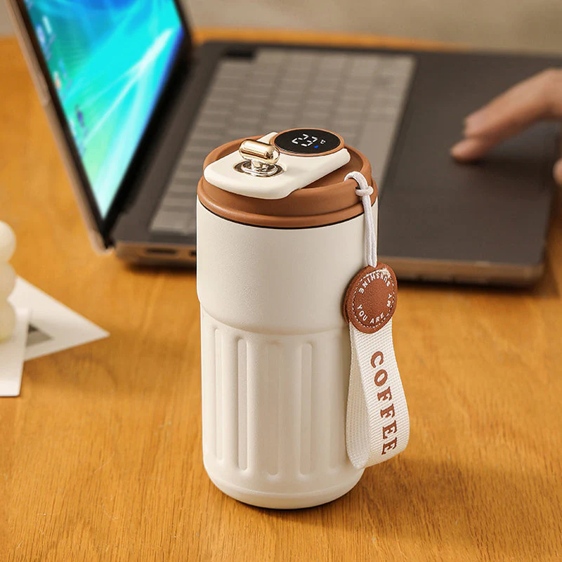 Coffee Thermos With Temperature Indicator - Image 3