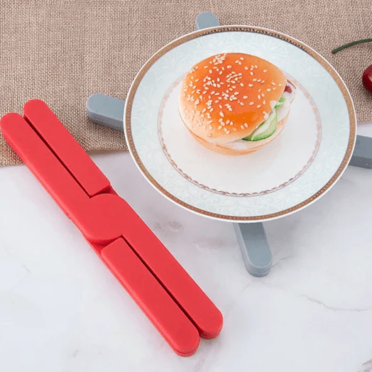 Collapsible Cross Design Silicone Trivets Hot Pad Pot Holder - Image 3