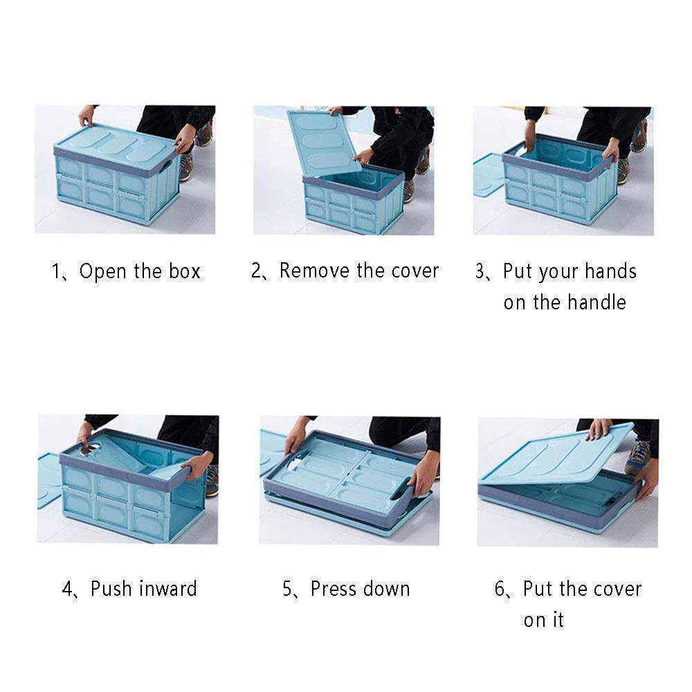 Collapsible Plastic Storage Box - Image 5