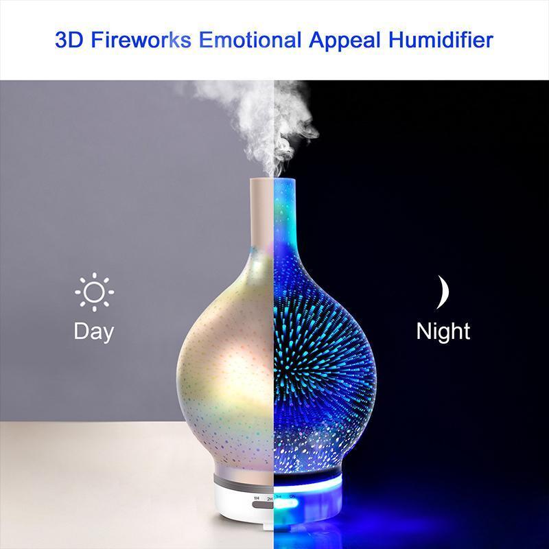 Colorful Glass Aroma Humidifier - Image 6