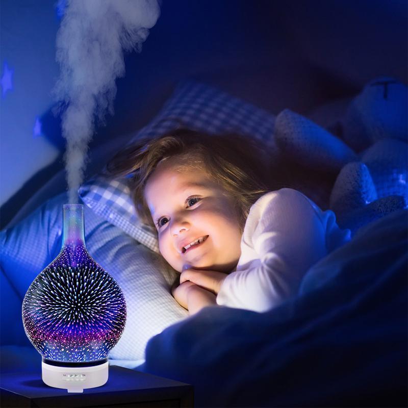 Colorful Glass Aroma Humidifier - Image 8