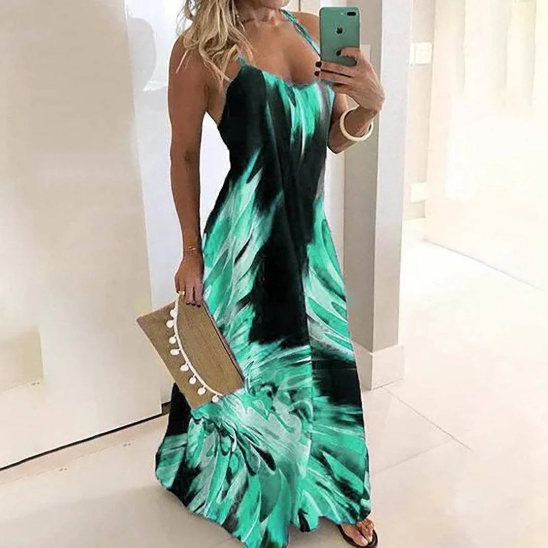 Colorful Sleeveless Dress of Enthusiasm Outburst - Image 5