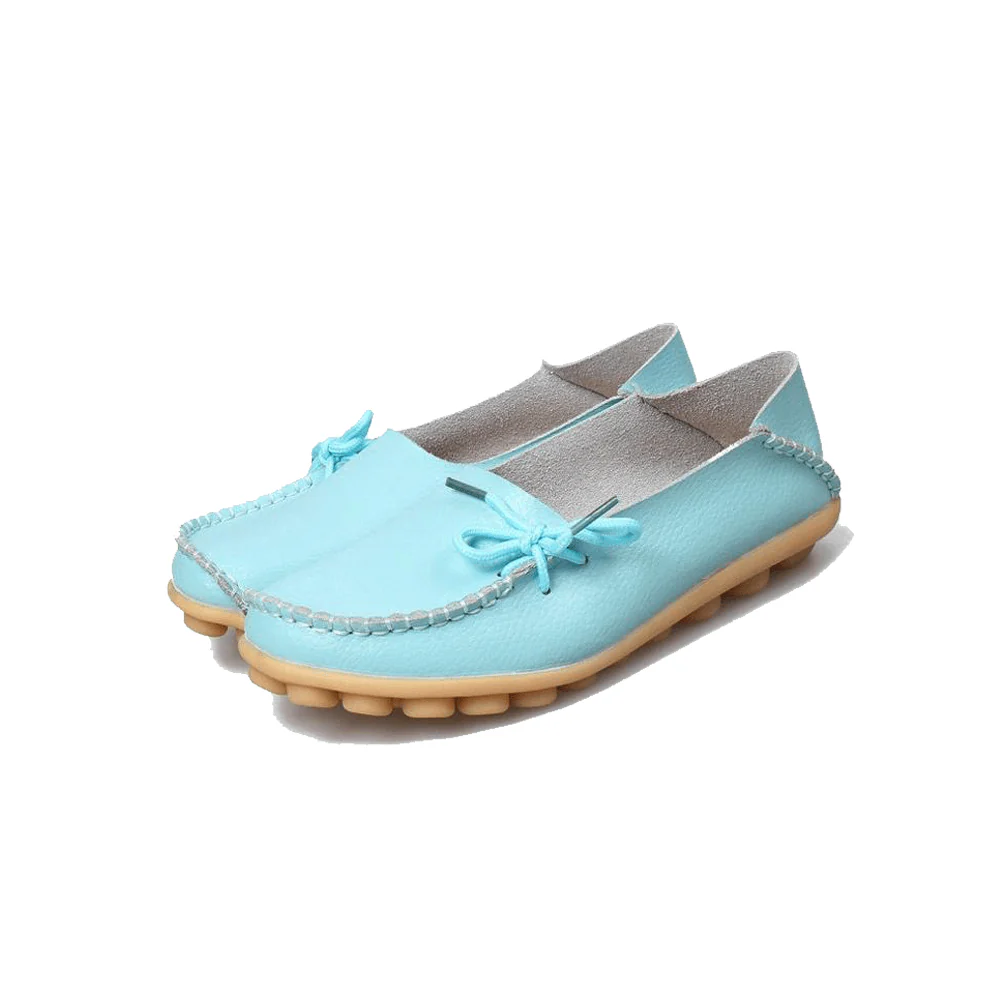 Comfortable Flat Leather Shoes - Image 4