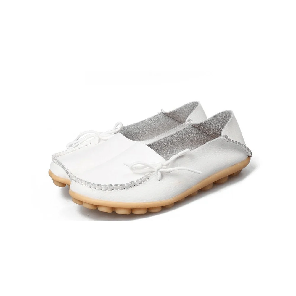 Comfortable Flat Leather Shoes - Image 6