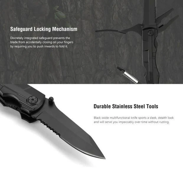 Convenient Multifunctional Folding Knife Screwdriver - Image 8
