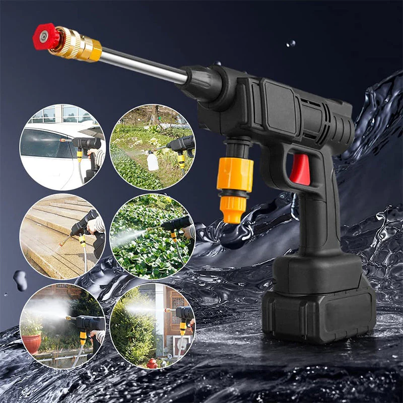 Cordless Portable High Pressure Spray Water Gun - Image 4