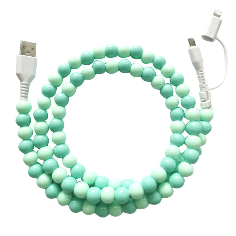 Creative Beaded 2-in-1 Data Cable - Image 13