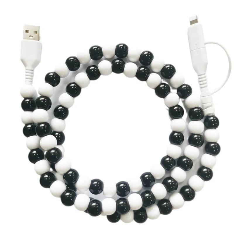 Creative Beaded 2-in-1 Data Cable - Image 17