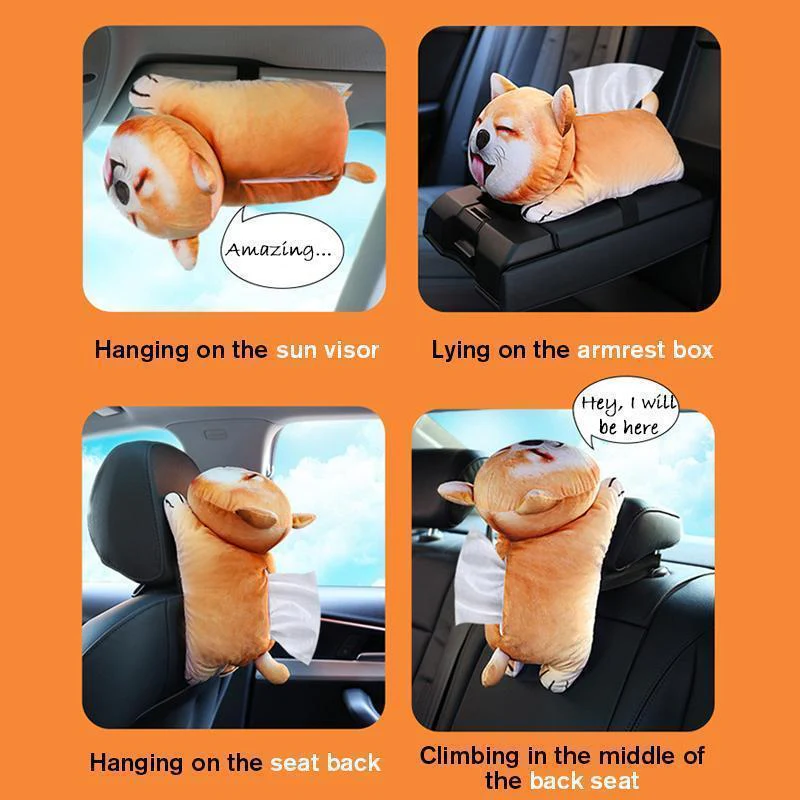 Creative Cartoon Paper Napkin Tissue Box - Image 7