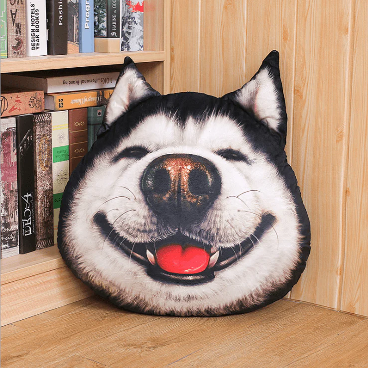 Creative Funny Simulation Husky Pillow - Image 8