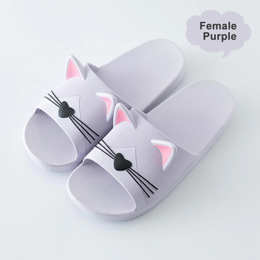 cute cat ear and whisker slippers - Image 6