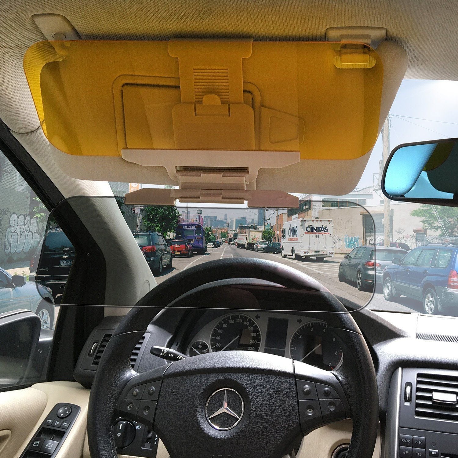 Day and Night Anti-Glare Car Windshield Visor - Image 4