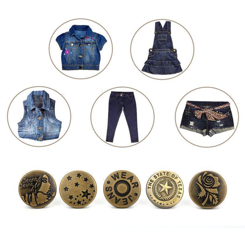 Detachable Adjustable Waist Button Decorative Button - Image 5
