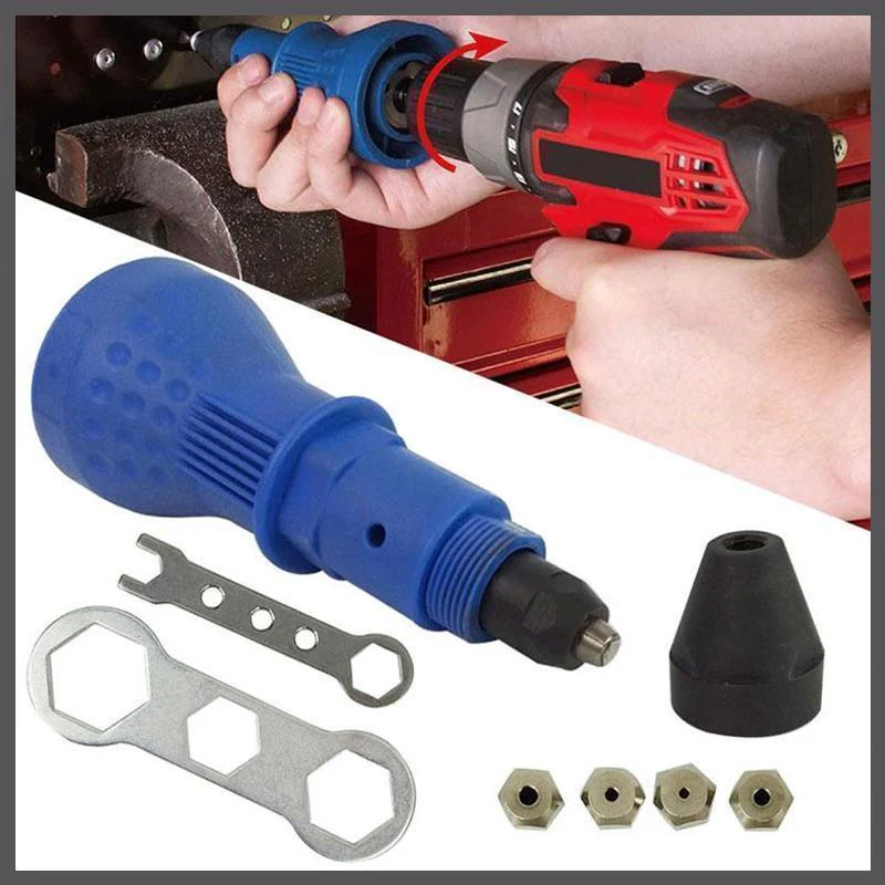 Detachable Rivet Gun Drill Adapter - Image 10