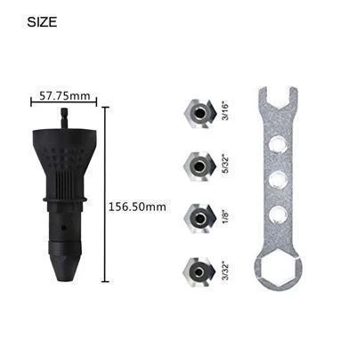Detachable Rivet Gun Drill Adapter - Image 11