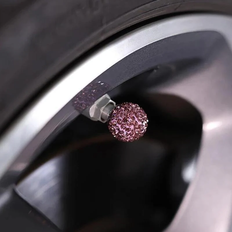 Diamond Universal Car Tire Air Sealing Cap(4 pieces) - Image 6