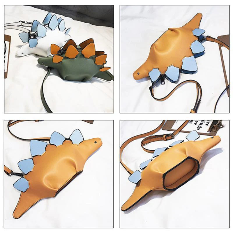 Dinosaur Cross Body Bag, Shoulder Bag - Image 3