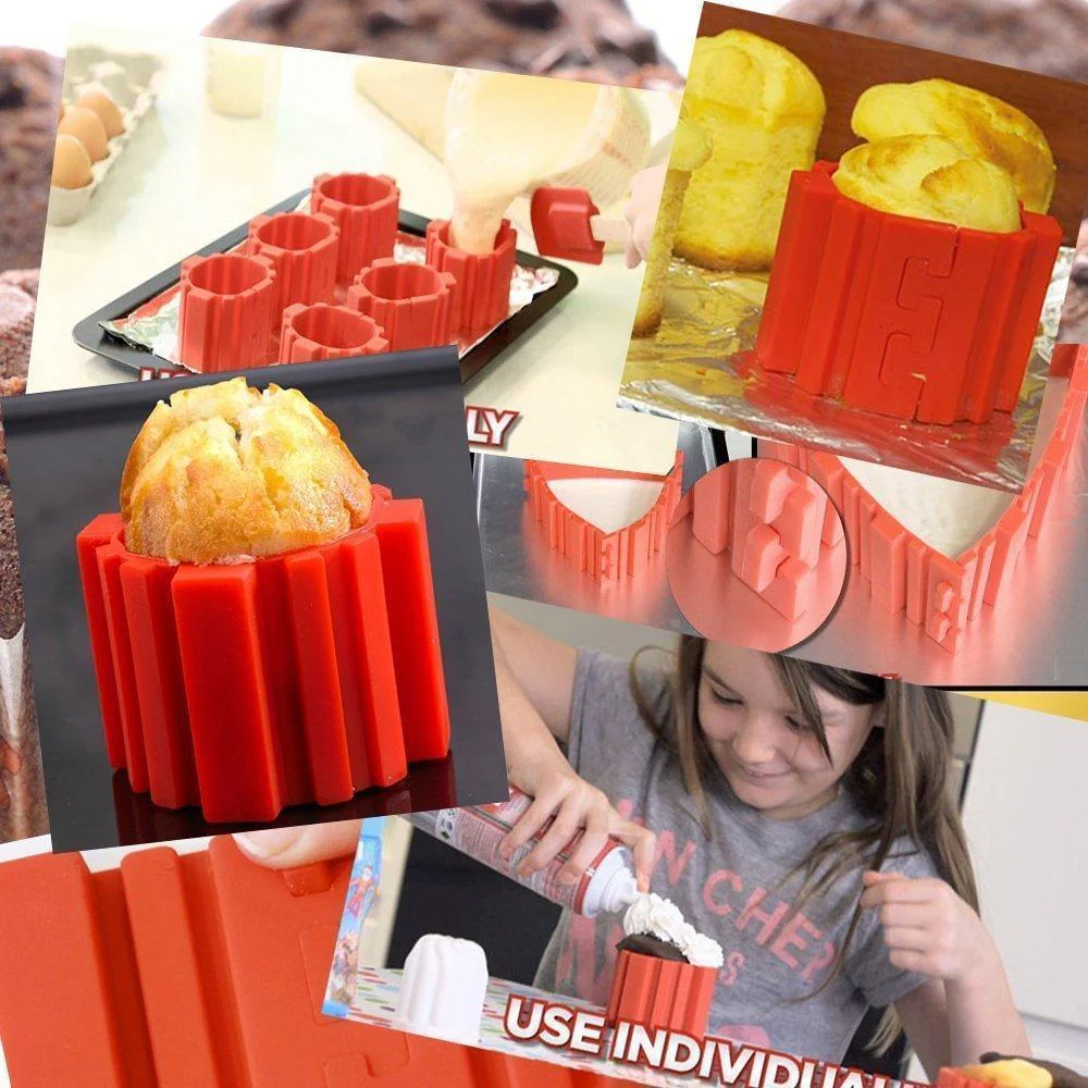 DIY Nonstick Silicone Cake Mold Kitchen Baking Mould Tools - Image 4