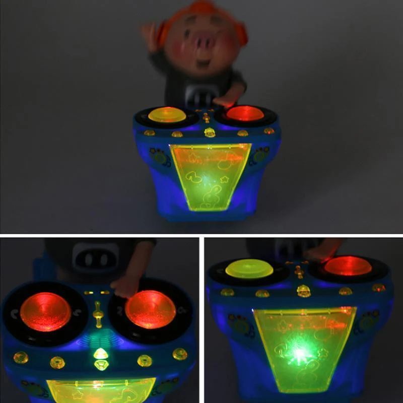 DJ swinging discs pig music electric dancing pigs - Image 5