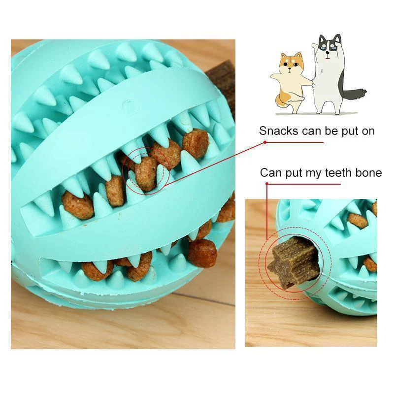 Dog Chewing Rubber Ball - Image 10