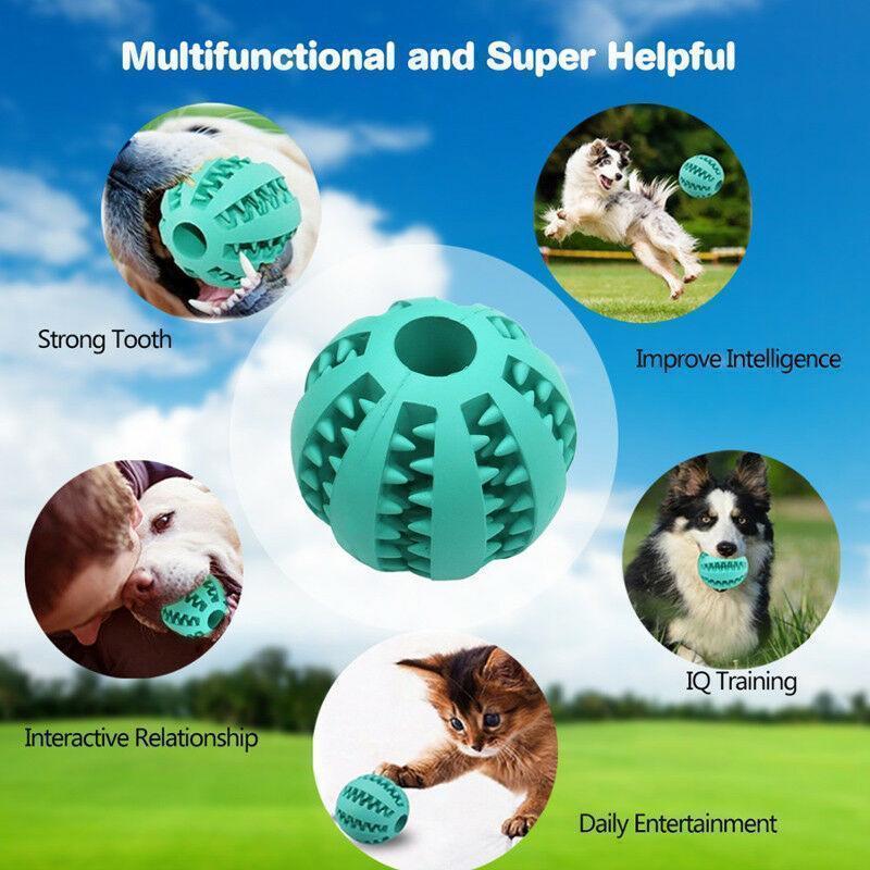 Dog Chewing Rubber Ball - Image 12